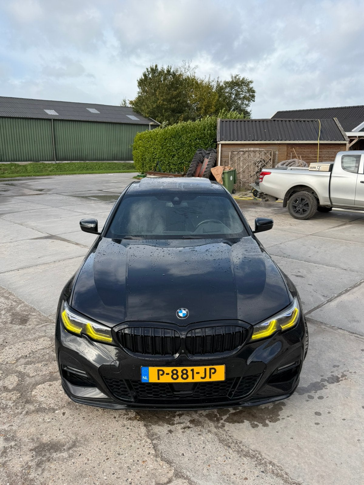 BMW 3-Serie 330d 286pk Xdrive Aut 2021 Zwart, Auto's, Automaat, 1800 kg, Zwart, Diesel