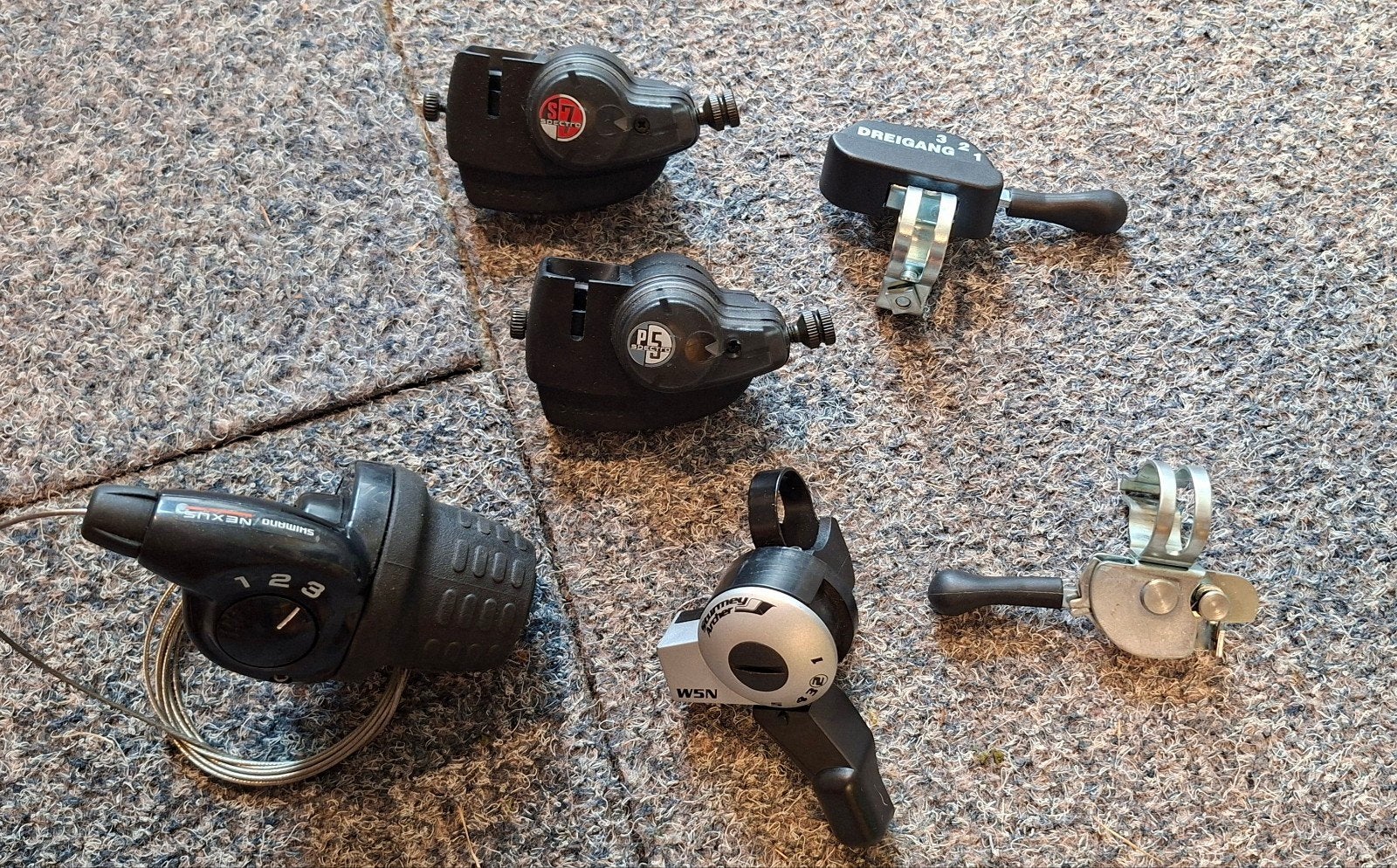 Fietsshifters: Shimano, Sturmey Archer, Sachs, Ophalen of Verzenden, Gebruikt, Overige typen, Shimano, Sturmey Archer, Sachs