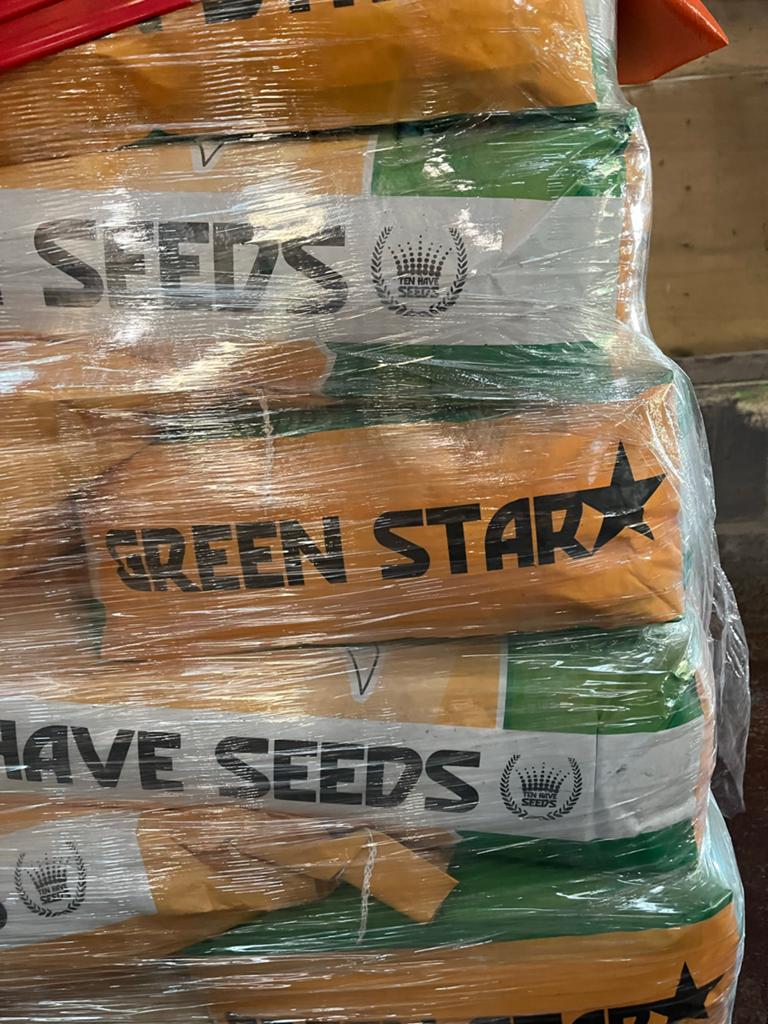 Graszaadpallets: Green Star & Field Star (15kg zakken), Ophalen of Verzenden
