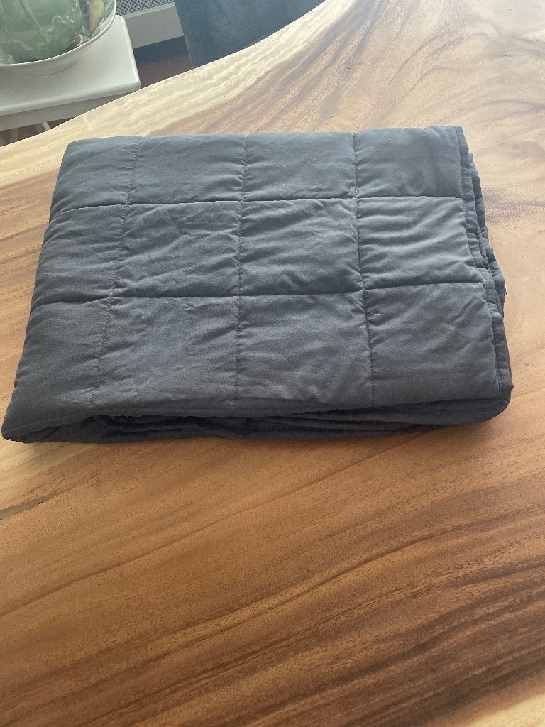 Verzwaringsdeken 2,5 kg 100cm  bij 150 cm, Huis en Inrichting, Slaapkamer | Beddengoed, Eenpersoons, Katoen, Ophalen of Verzenden