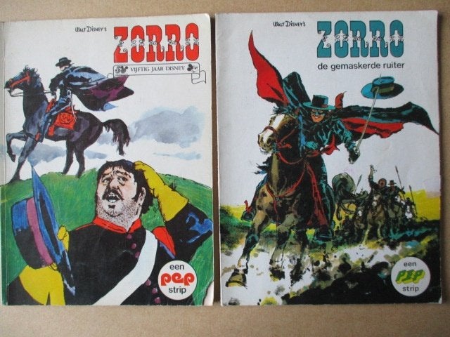 adv9437 zorro, Meerdere stripboeken, Ophalen, Gelezen