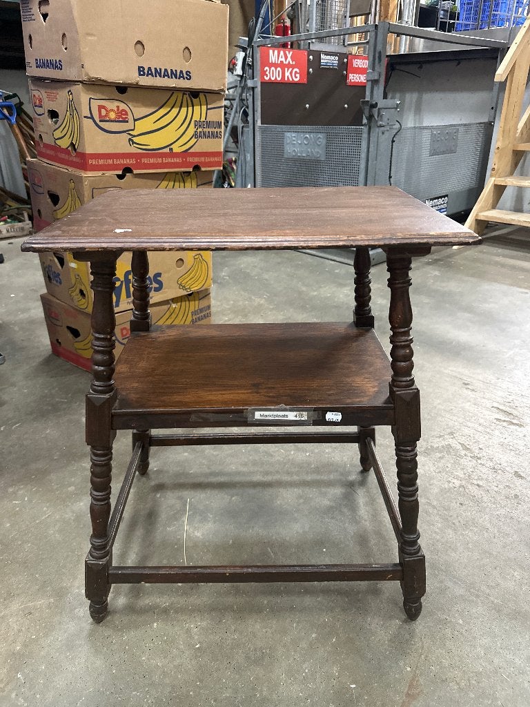 Tafel antiek MP461 WD-028, Ophalen, 25 tot 50 cm, Rechthoekig