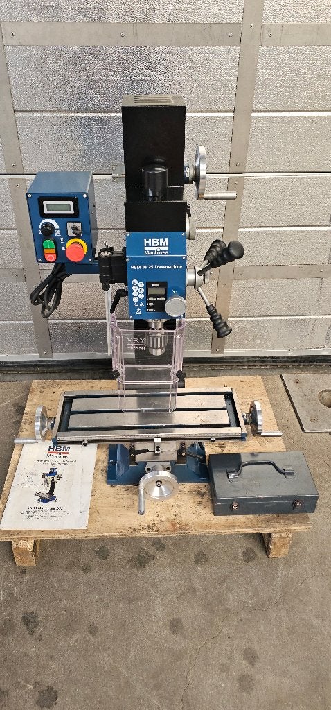 HBM BF 25 Vario Freesmachine 230 Volt - 750 Watt, Ophalen of Verzenden, Zo goed als nieuw, Elektrisch, Overige soorten