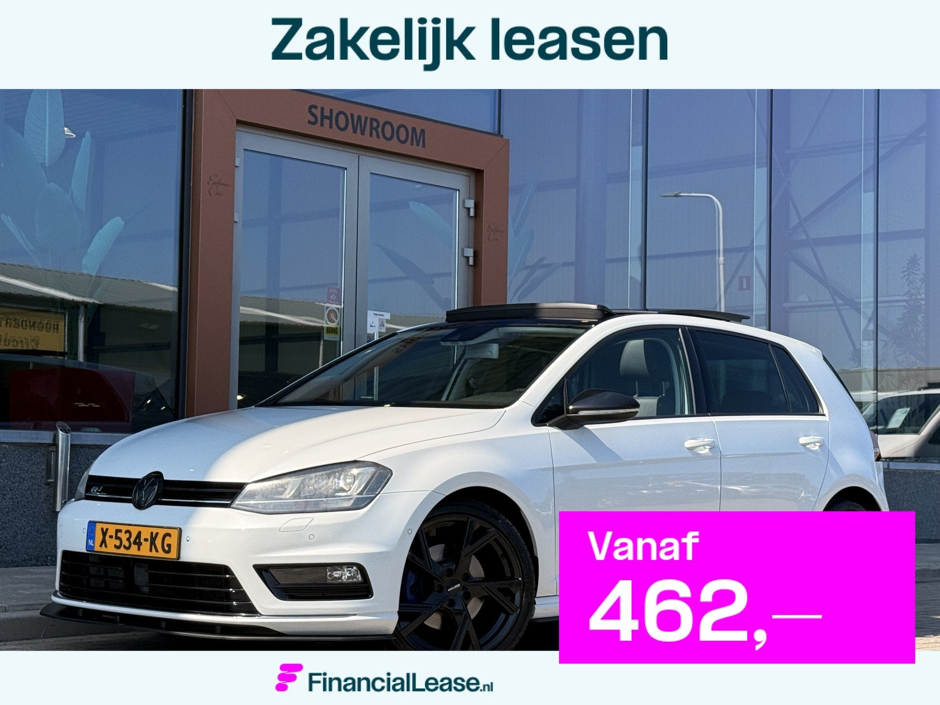 Volkswagen Golf 1.4 TSI ACT Highline R-Line | ABT Sportline, Gebruikt, 4 cilinders, 150 pk, Wit