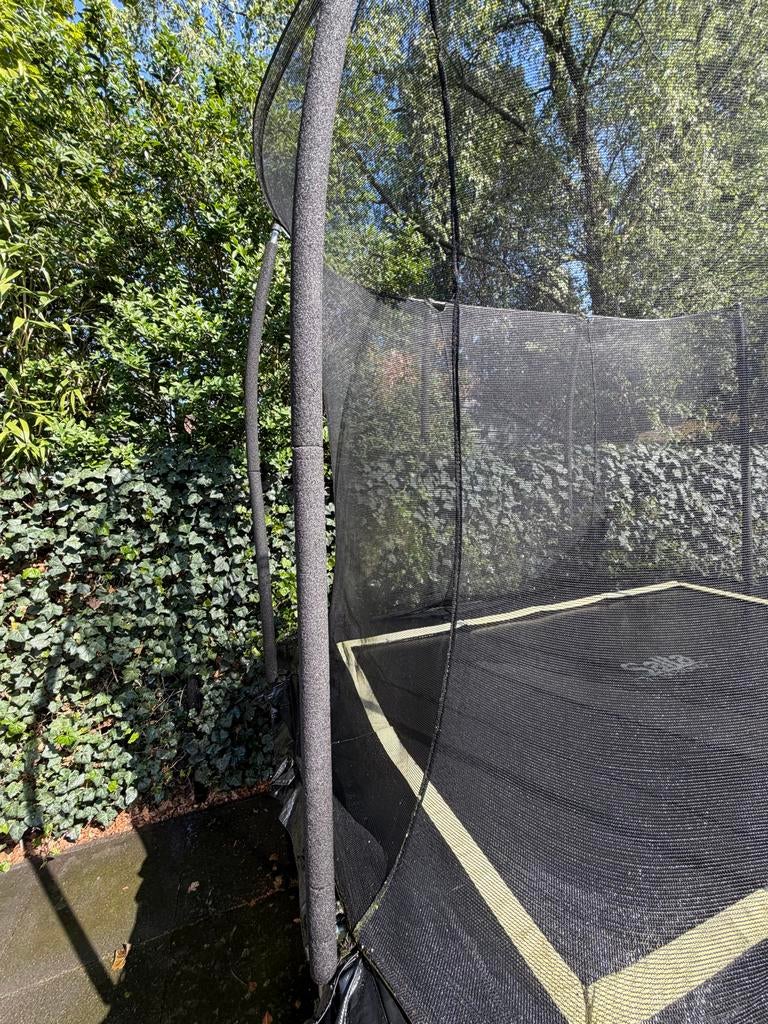 Salta Trampoline 214x305 met veiligheidsnet, Ophalen, Gebruikt