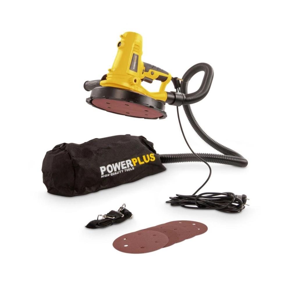 PowerPlus Wandschuurmachine 1220W Ø225mm (POWX0478), Ophalen, Zo goed als nieuw, 1200 watt of meer, Overige typen