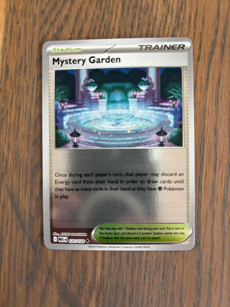 Pokémon TCG: Mystery Garden Trainer Kaart (122/132), Ophalen of Verzenden, Zo goed als nieuw, Losse kaart