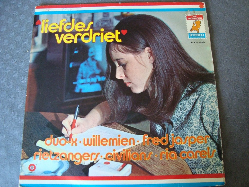 Liefdesverdriet, Ophalen of Verzenden, Zo goed als nieuw, 12 inch, Levenslied of Smartlap