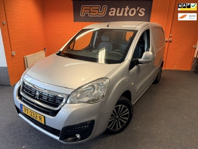 Peugeot Partner 120 / 1.6 BLEUHDI / 75 L1 / EURO 6 / PREMIER, Auto's, Voorwielaandrijving, Stof, Gebruikt, 4 cilinders