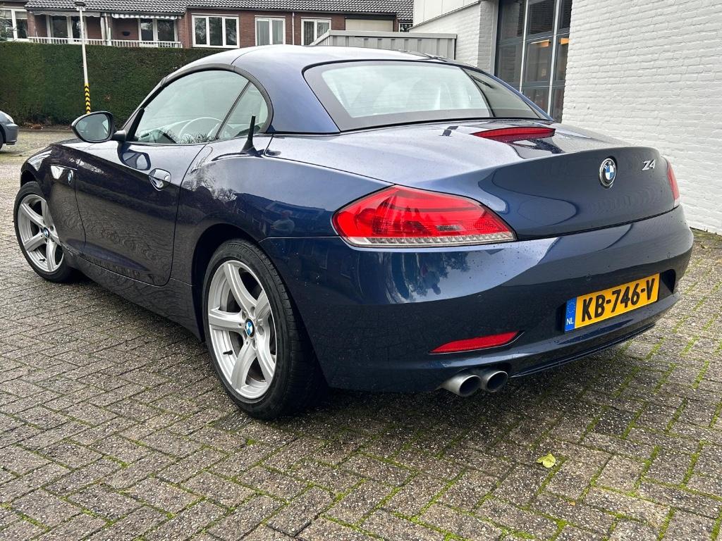 BMW Z4 2.5 Roadster Sdrive 23I 2011 Blauw  Cabrio, Auto's, Beige, 2497 cc, Cabriolet, Blauw