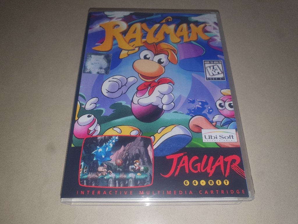 Rayman Atari Jaguar Game Case, Spelcomputers en Games, Games | Atari, Avontuur en Actie, 1 speler, Ophalen of Verzenden, Zo goed als nieuw