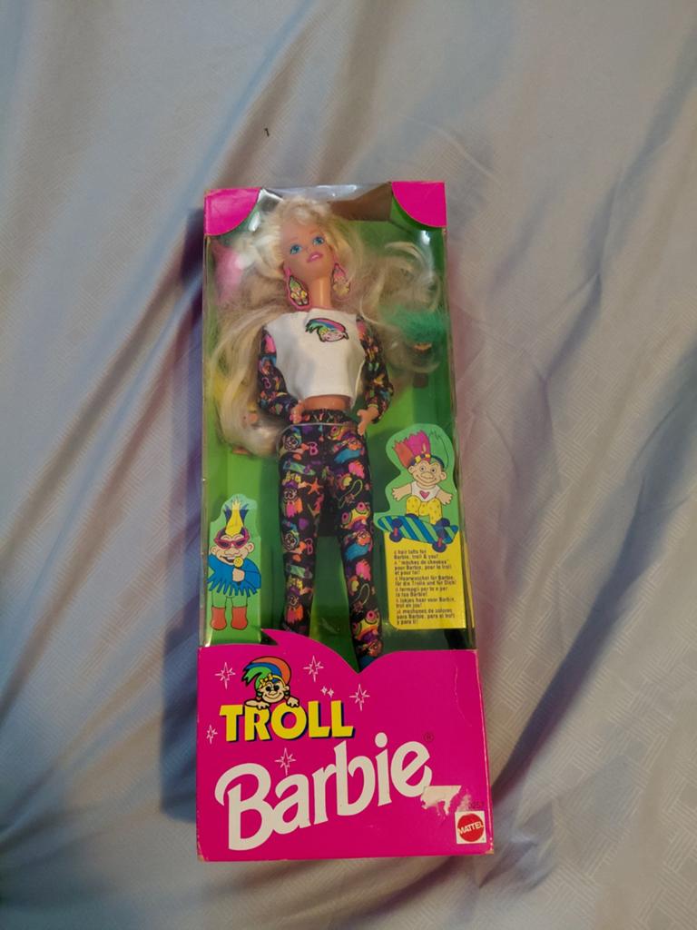 Vintage troll barbie 1992, Ophalen of Verzenden