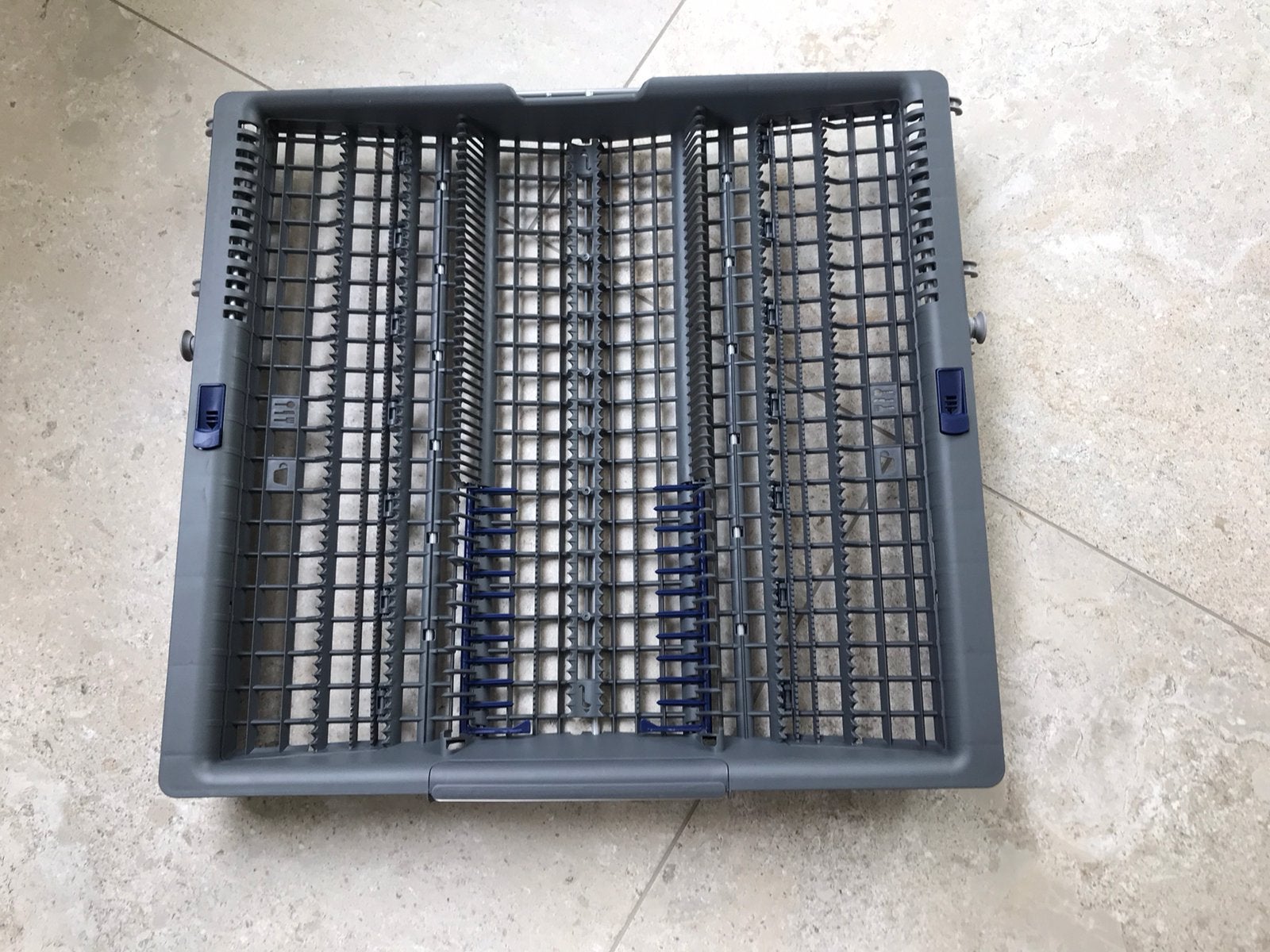Luxe besteklade Siemens /Bosch vaatwasser met zijgeleiders, Witgoed en Apparatuur, Ophalen, Nieuw, Inbouw, 90 tot 95 cm