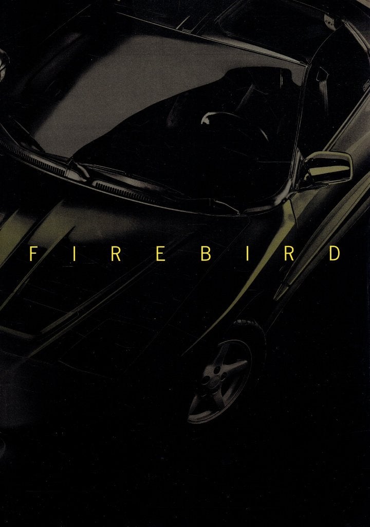 Folder Pontiac Firebird (ca.1996), Verzenden, Gelezen, Overige merken