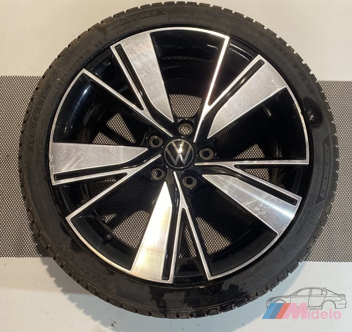VW VELG + BAND 5H0601025J, Gebruikt, -, -, Banden en Velgen
