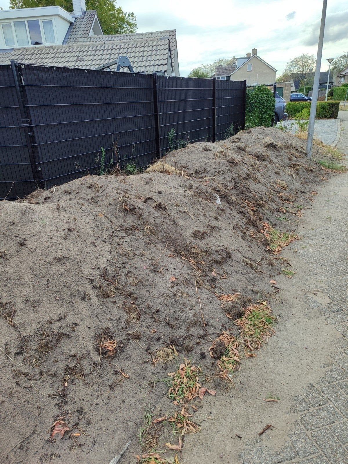 17m3 zwarte grond, Tuin en Terras, Zand, Ophalen, Overige typen