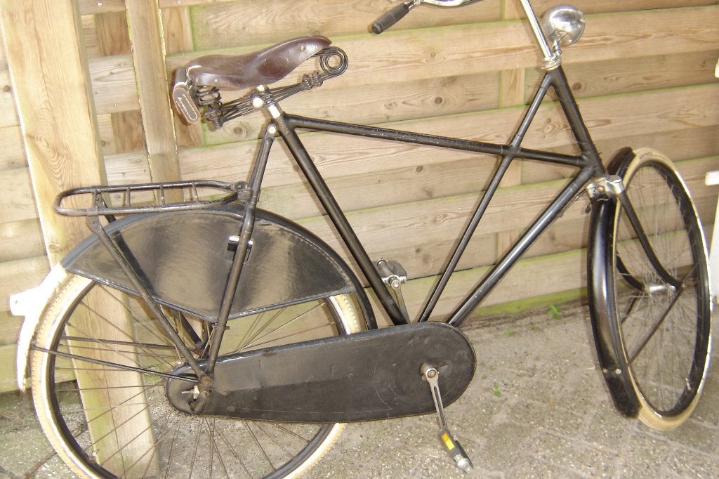 Gazelle Kruis Frame 1954, Ophalen, Terugtraprem, Jaren '50, 59 cm of meer