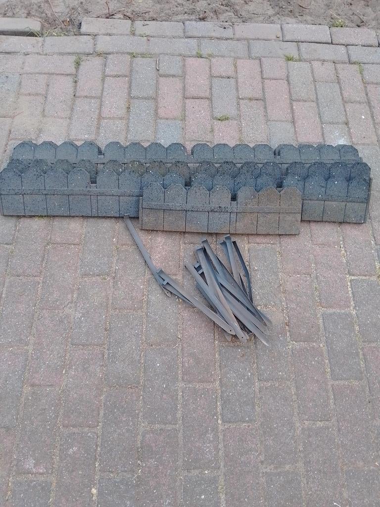 Gerecyclede borderrand, Tuin en Terras, Ophalen, Overige materialen, Gebruikt, 100 tot 200 cm
