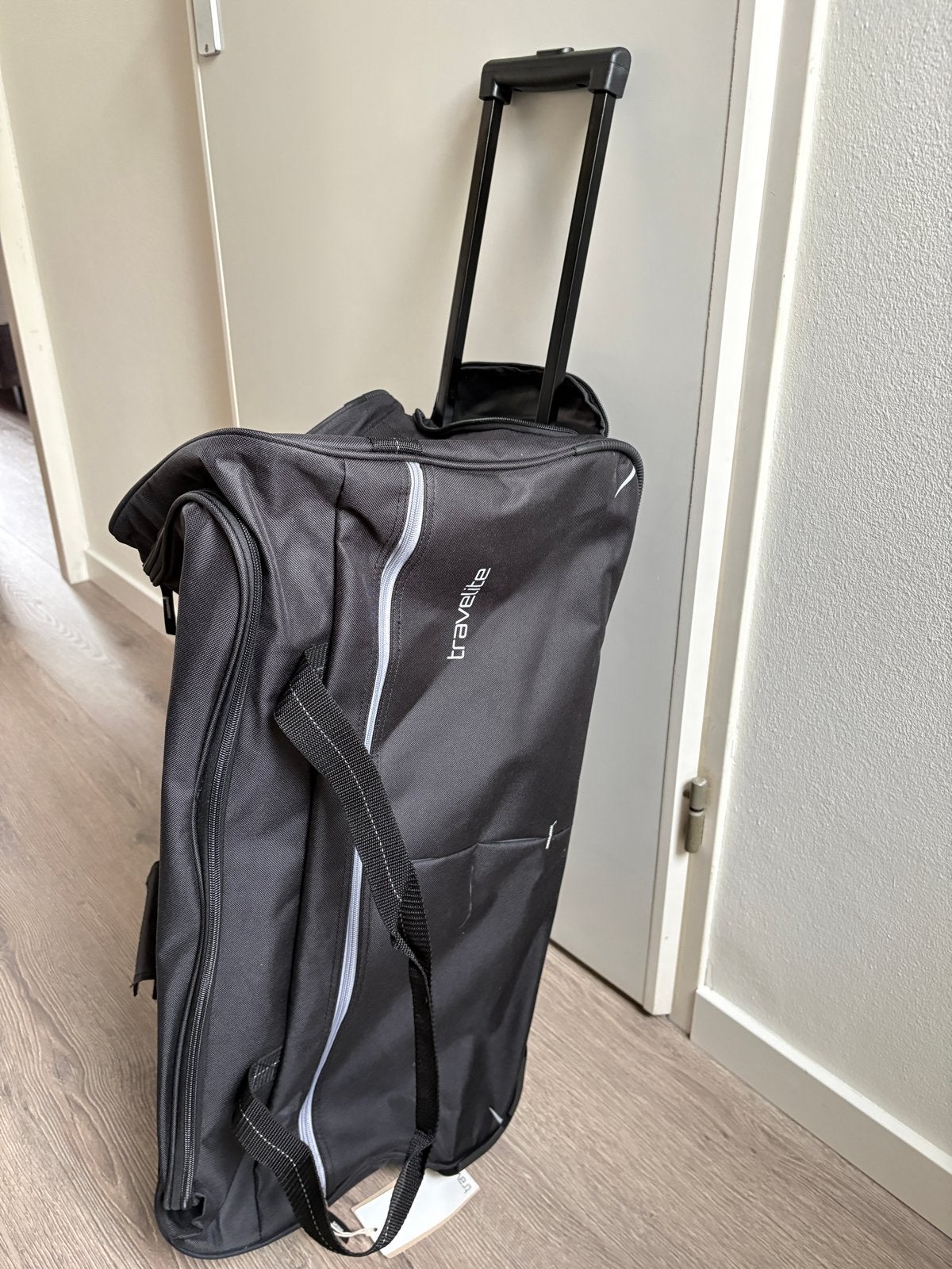 Travelite reistas/trolley - z.g.a.n., 30 cm of meer, Zwart, Ophalen of Verzenden, Zo goed als nieuw