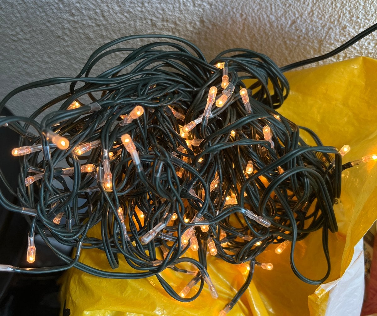 mini Buitenverlichting - 96 lampjes met trafi, Ophalen of Verzenden, Gebruikt