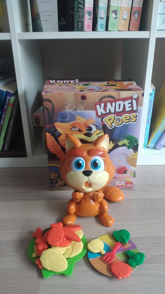 Goliath Knoei Poes spel (Helemaal compleet), Ophalen of Verzenden, Zo goed als nieuw
