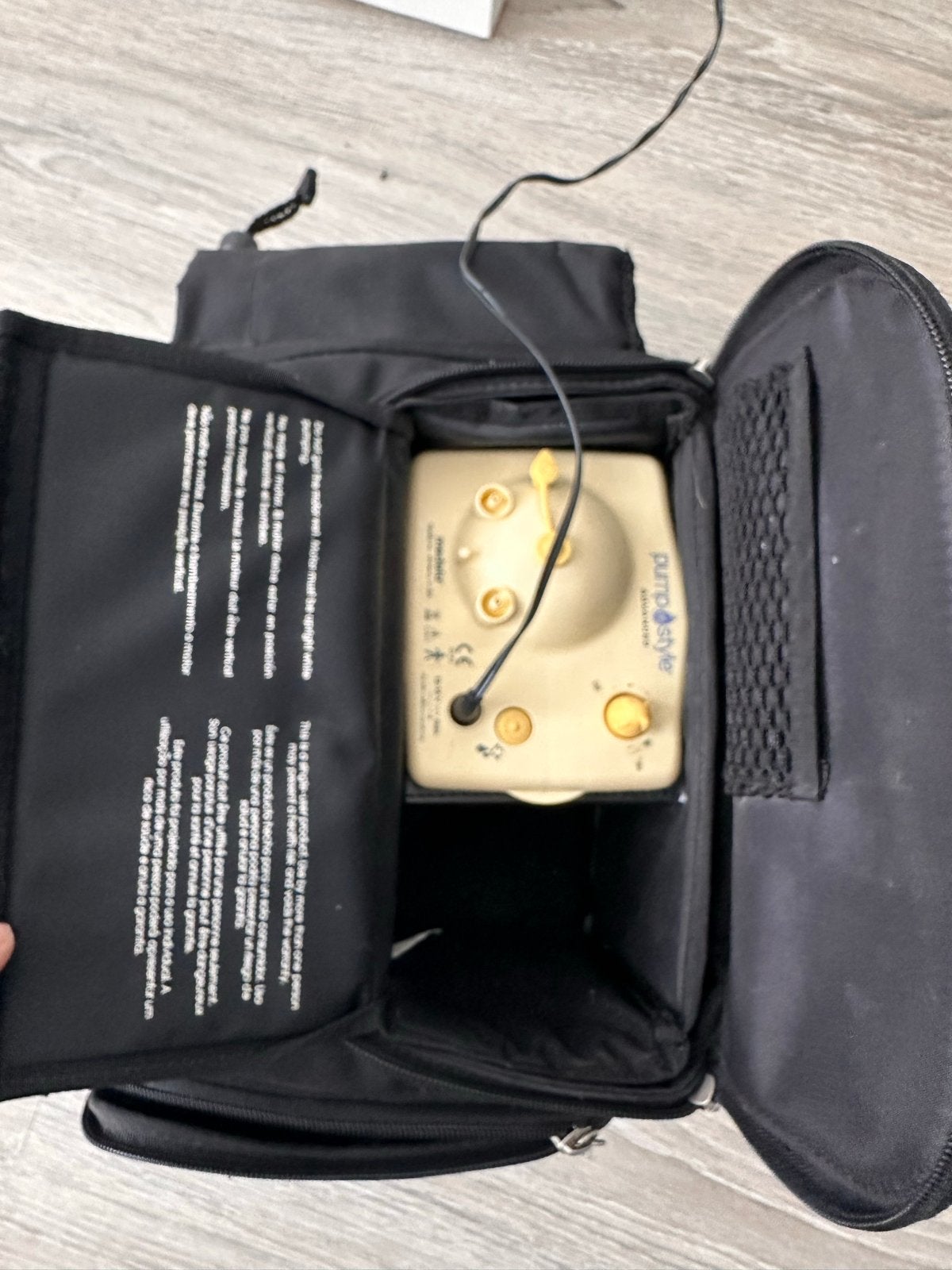 Medela Freestyle Flex Dubbele Elektrische Borstkolf Set, Gebruikt, Medela, Borstkolf, Ophalen of Verzenden