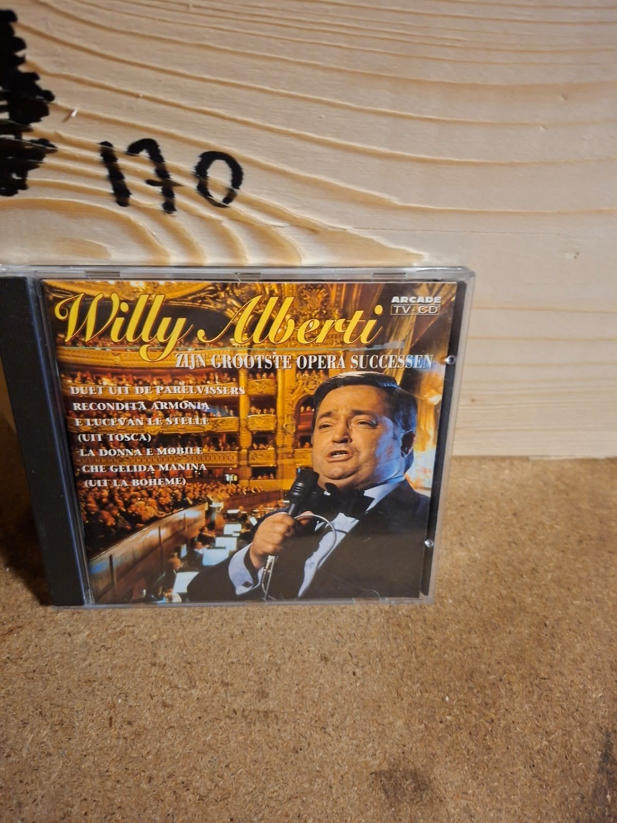 Willy Alberti - Zijn Grootste Opera Successen CD, Cd's en Dvd's, Gebruikt, Overige componisten, Opera of Operette, Ophalen of Verzenden