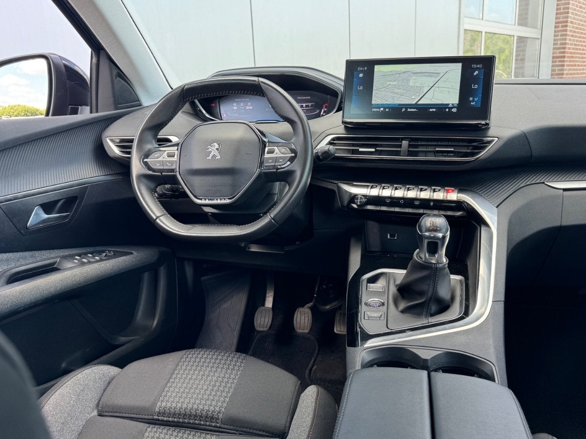 Peugeot 3008 1.2 PureTech | Active Business | Navi | Camera, Auto's, Gebruikt, 1199 cc, Blauw, Bedrijf