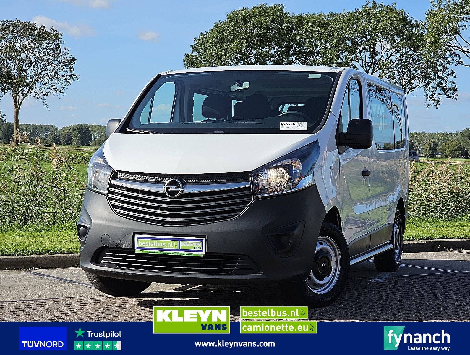 OPEL VIVARO 1.6 l1h1 kombi 9p airco, Euro 6, 95 pk, Wit, Bedrijf