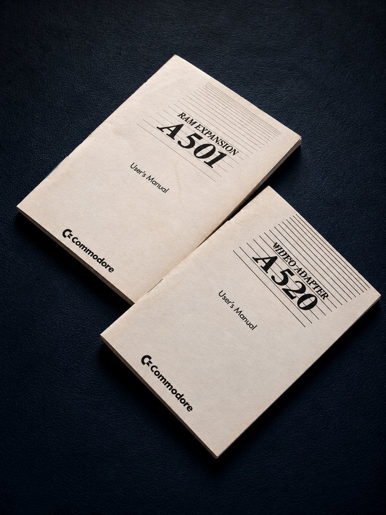 handleiding commodore A501 / A520, Ophalen of Verzenden, Commodore Amiga