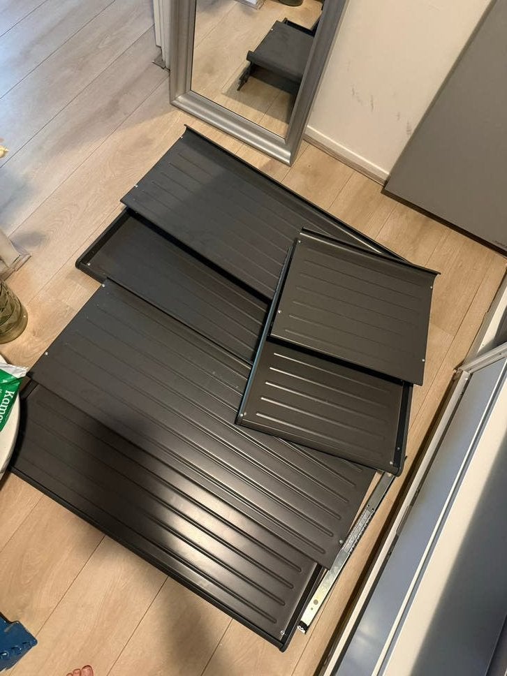Schoenenrekken IKEA PAX, Ophalen, Gebruikt