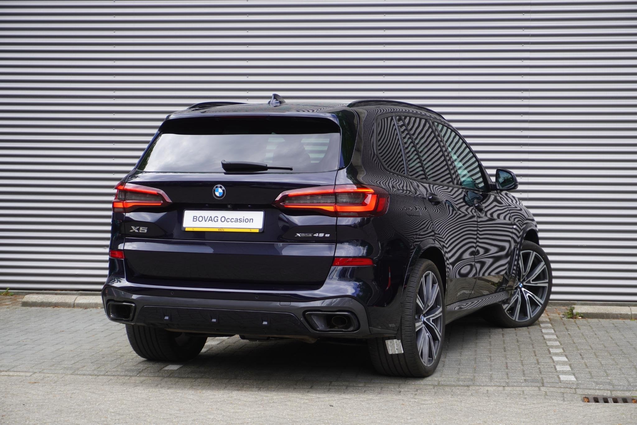 BMW X5 xDrive45e M Sportpakket | BOVAG garantie | 22 inch LM, 12 maanden, Stof, Gebruikt, Zwart