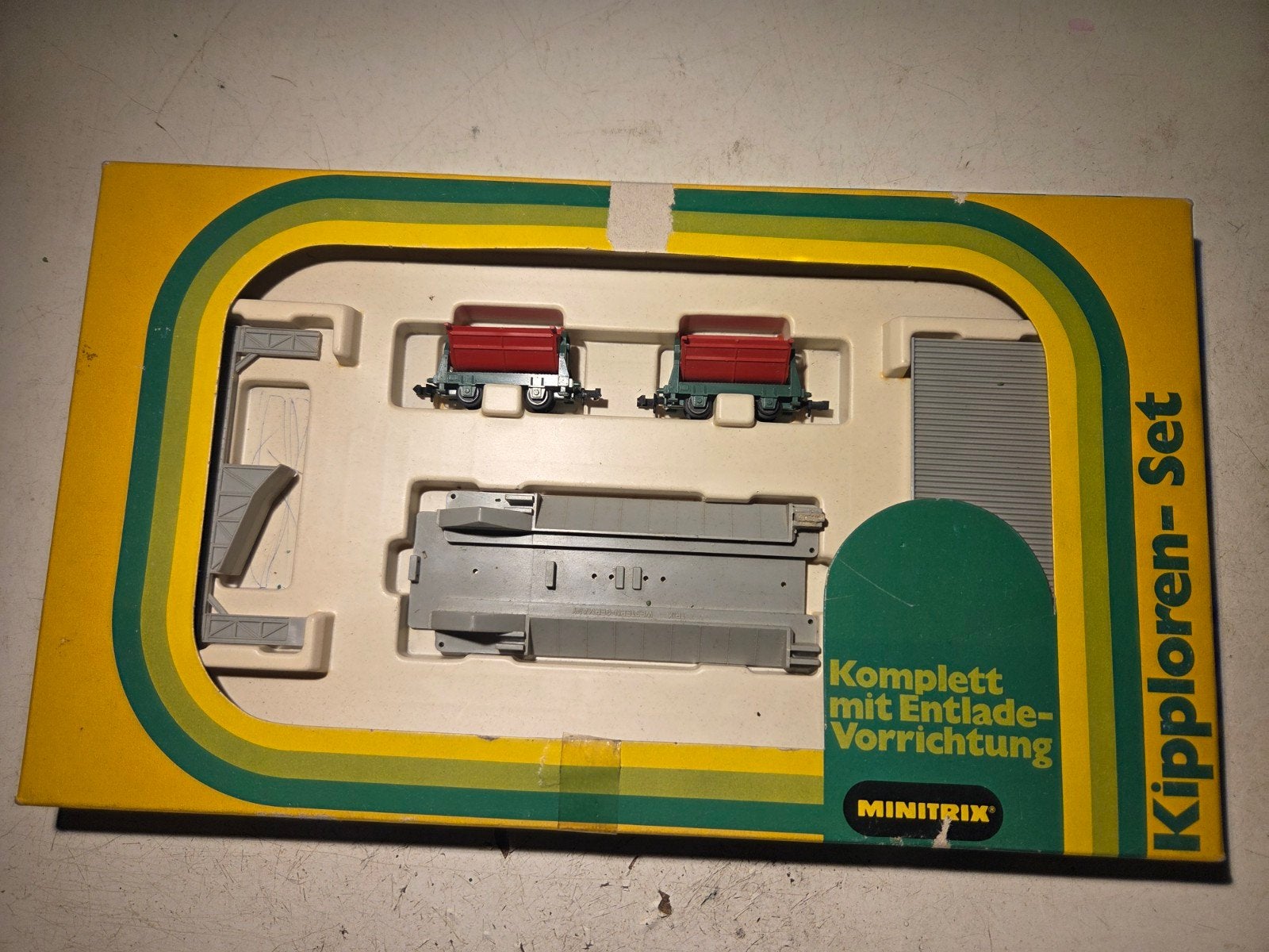 Minitrix 51 3260 00 Kipploren set - Nette staat, Gebruikt, Gelijkstroom, Trix, Wagon