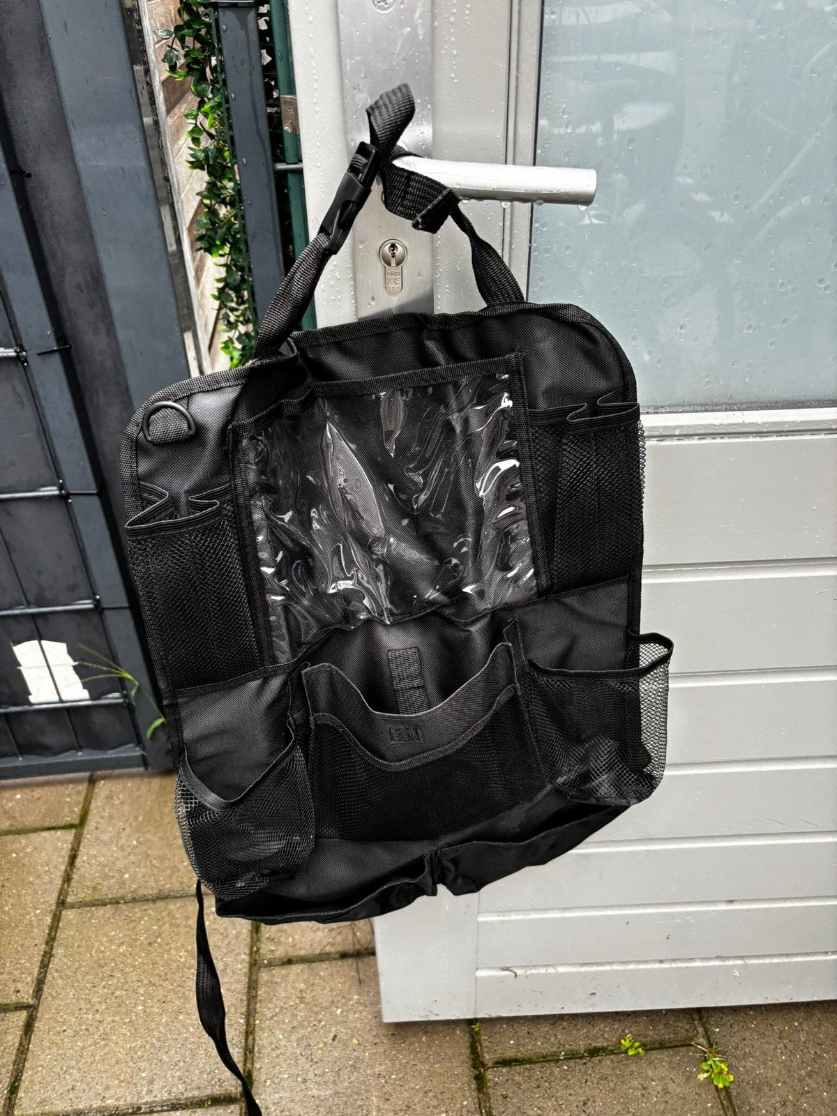 Auto stoel organiser, Ophalen, Zo goed als nieuw, Zwart, 30 cm of meer