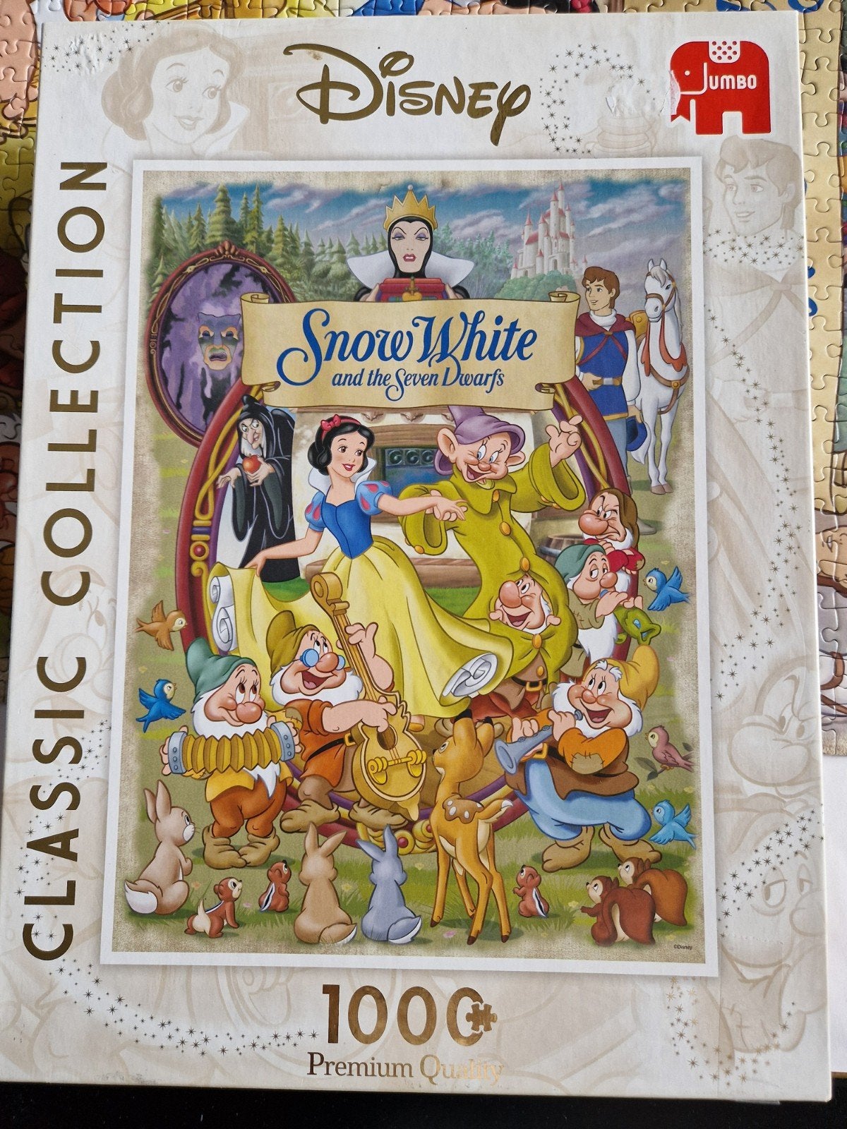 Jumbo Disney puzzel 1000 stukjes, Ophalen of Verzenden, 500 t/m 1500 stukjes, Gebruikt