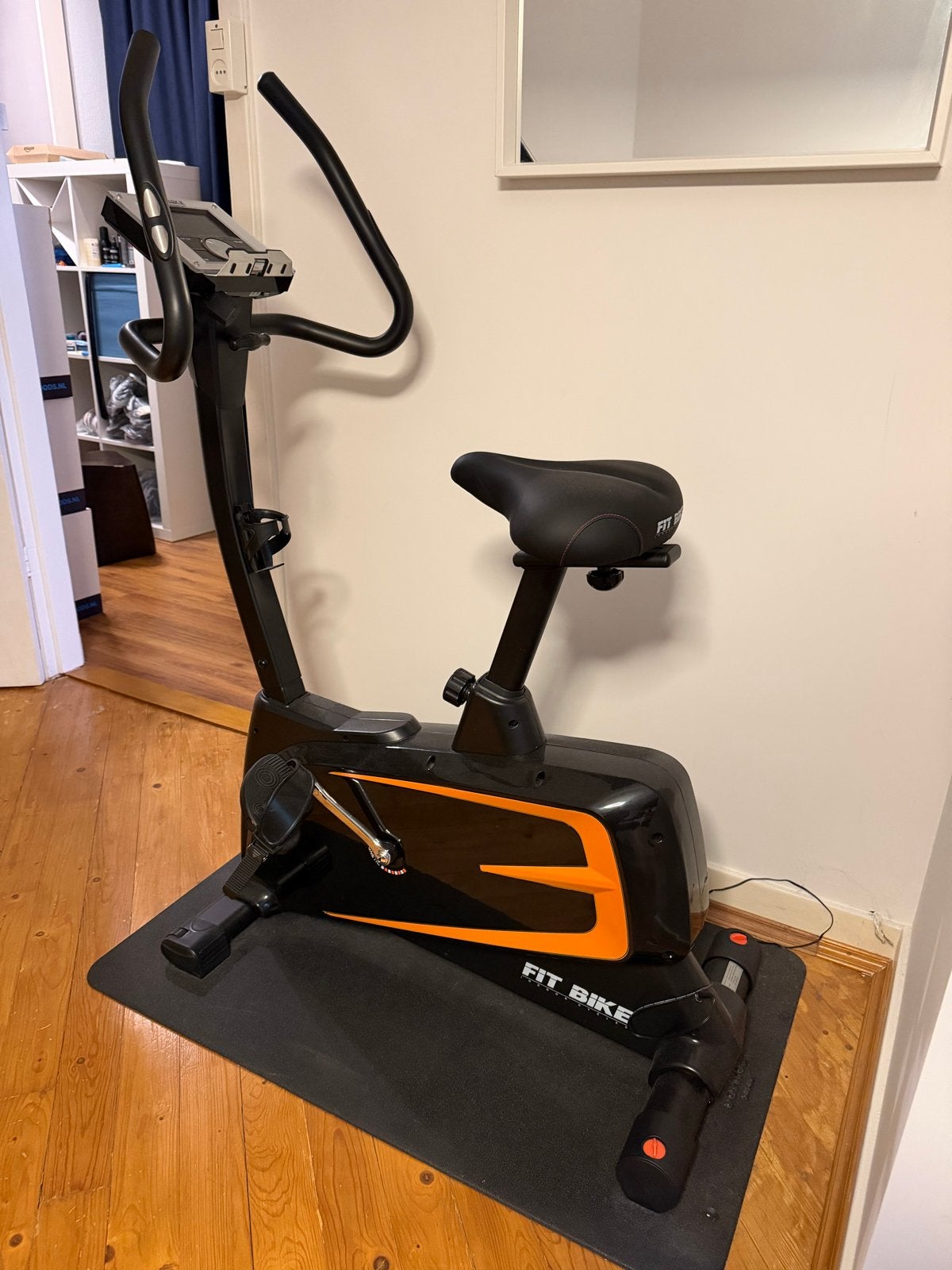 Fit Bike Ride 6 iPlis Hometrainer, Ophalen, Zo goed als nieuw, Metaal, Benen