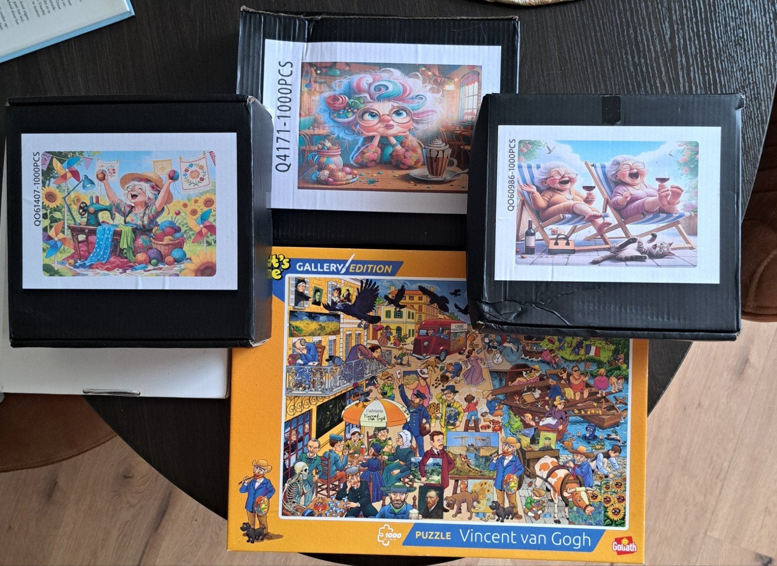 legpuzzels, Hobby en Vrije tijd, Ophalen of Verzenden, 500 t/m 1500 stukjes, Zo goed als nieuw