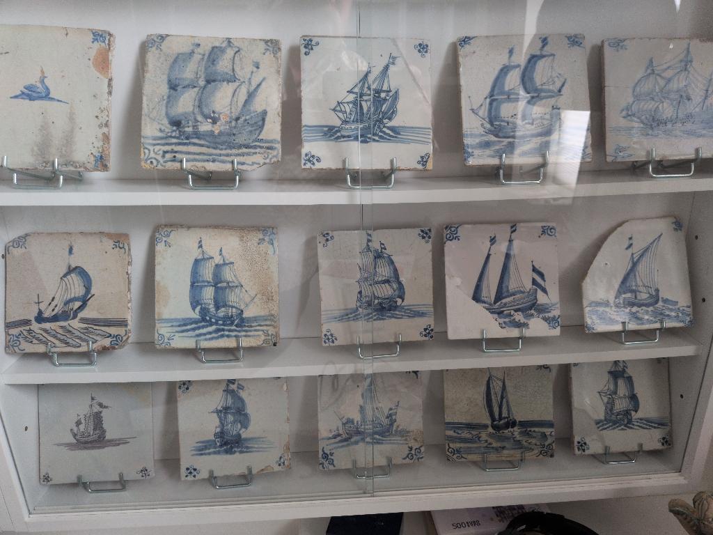 17e eeuwse tegel verzameling, Antiek en Kunst, Ophalen of Verzenden