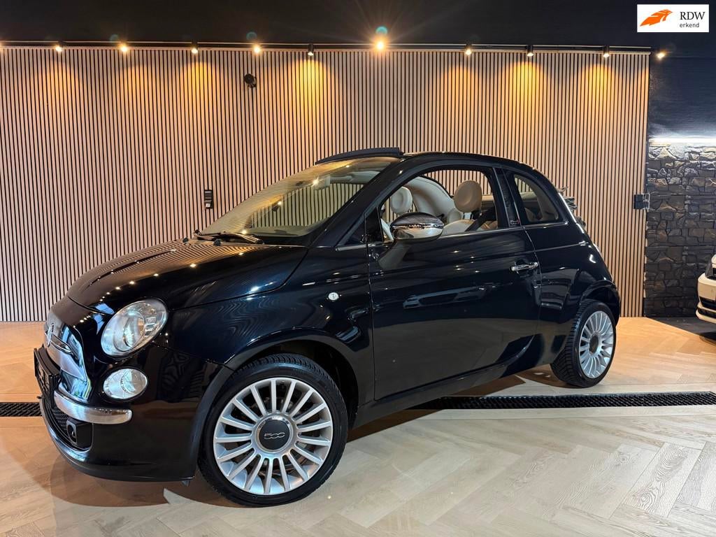 Fiat 500 C 1.2 | Digidash | Carplay | PDC, Auto's, Gebruikt, 4 cilinders, Cabriolet, 4 stoelen