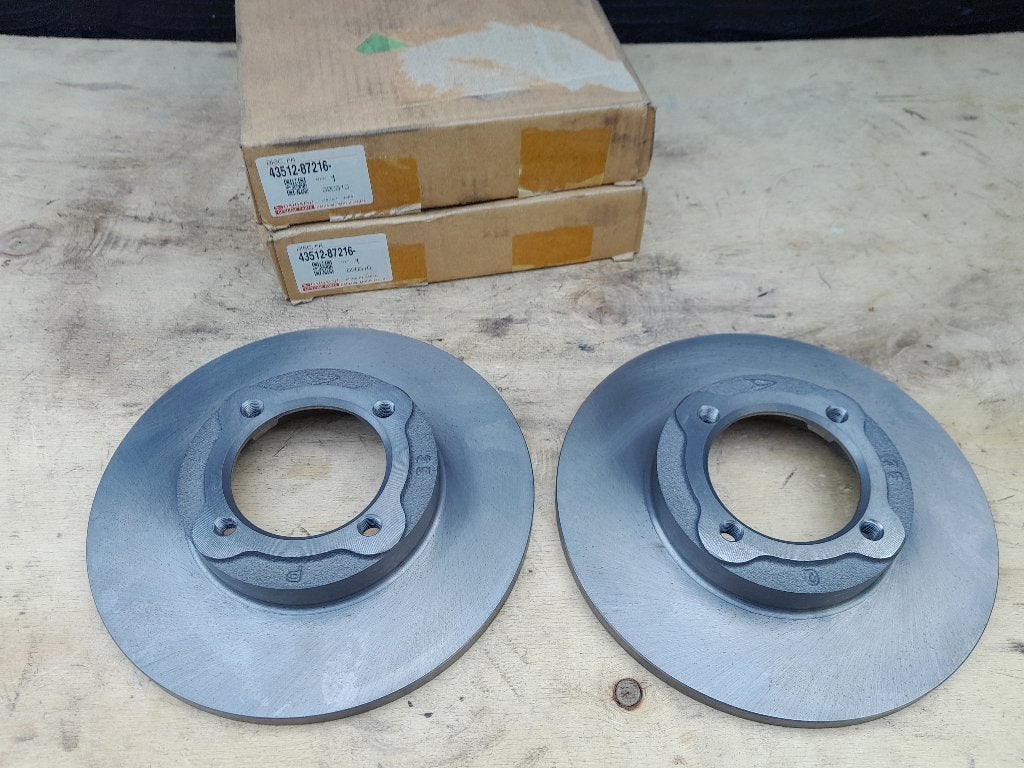 ORG. SET REMSCHIJVEN - Nieuw - DAIHATSU CUORE L501 L80 L81, Verzenden, Nieuw, Daihatsu