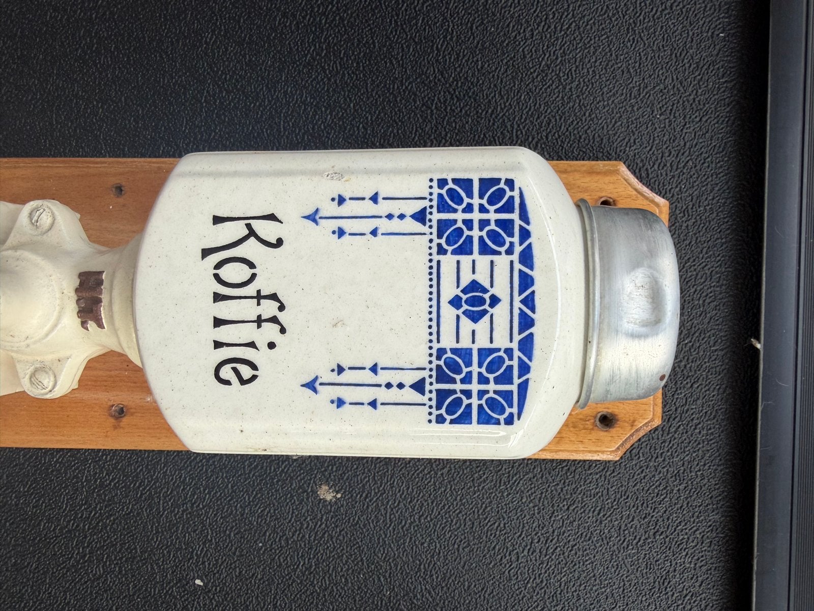 Antieke Koffiemolen 'Roffie' - Wandmodel, Ophalen of Verzenden