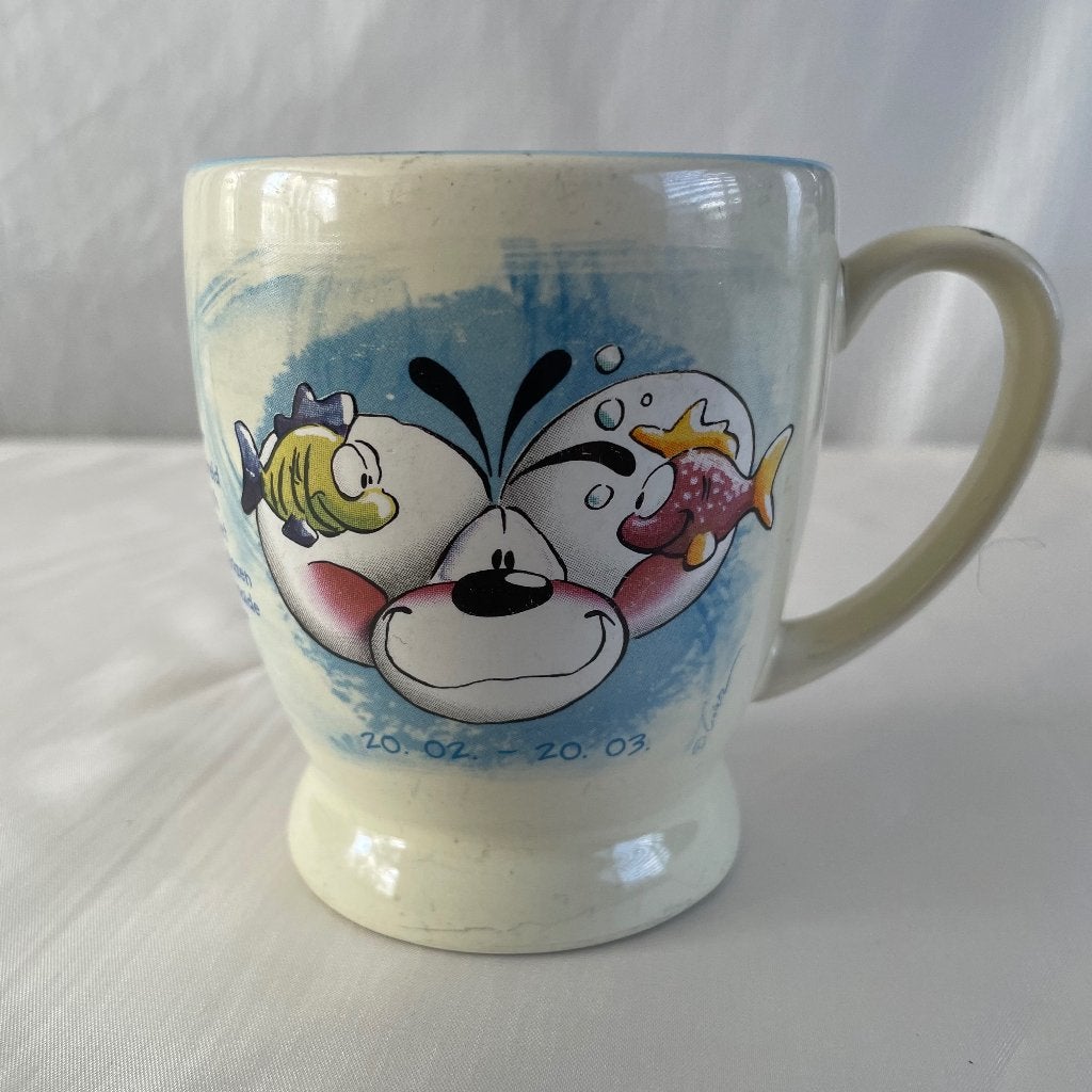 Diddl mok sterrenbeeld Vissen, Ophalen of Verzenden, Diddl, Gebruikt, Servies
