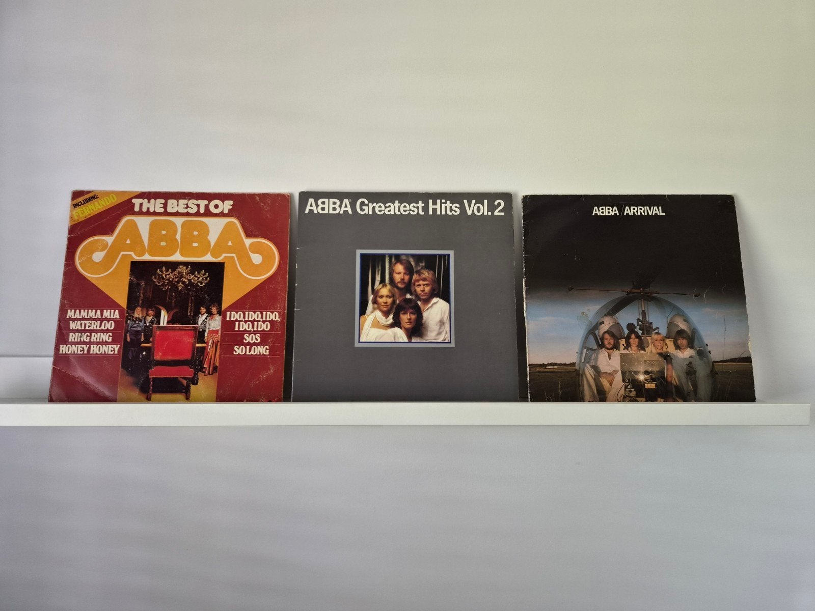 3 ABBA LP's, Ophalen of Verzenden, Gebruikt
