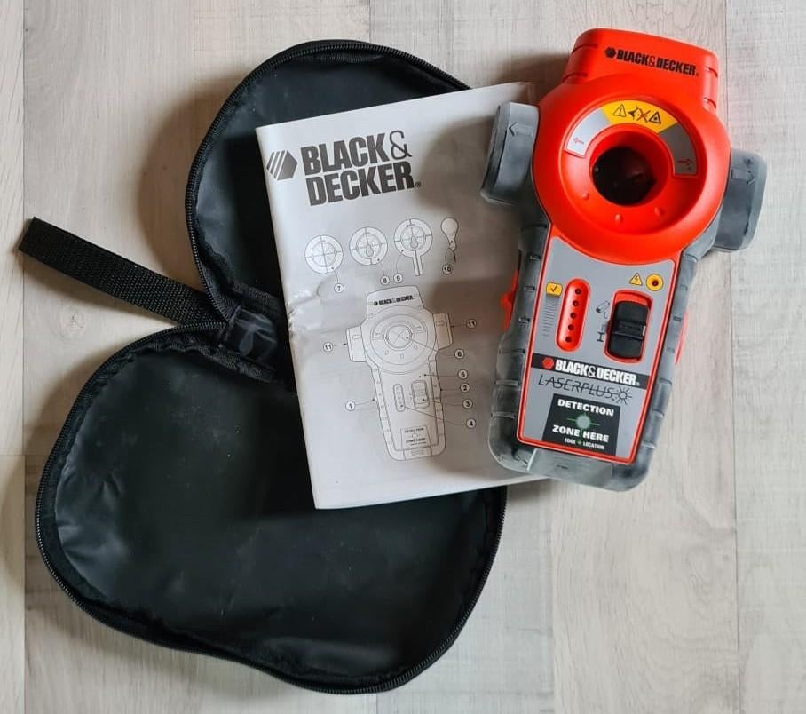 Black Decker Laserplus Lzr210, Doe-het-zelf en Verbouw, Meetapparatuur, Gebruikt, Afstand, Ophalen of Verzenden