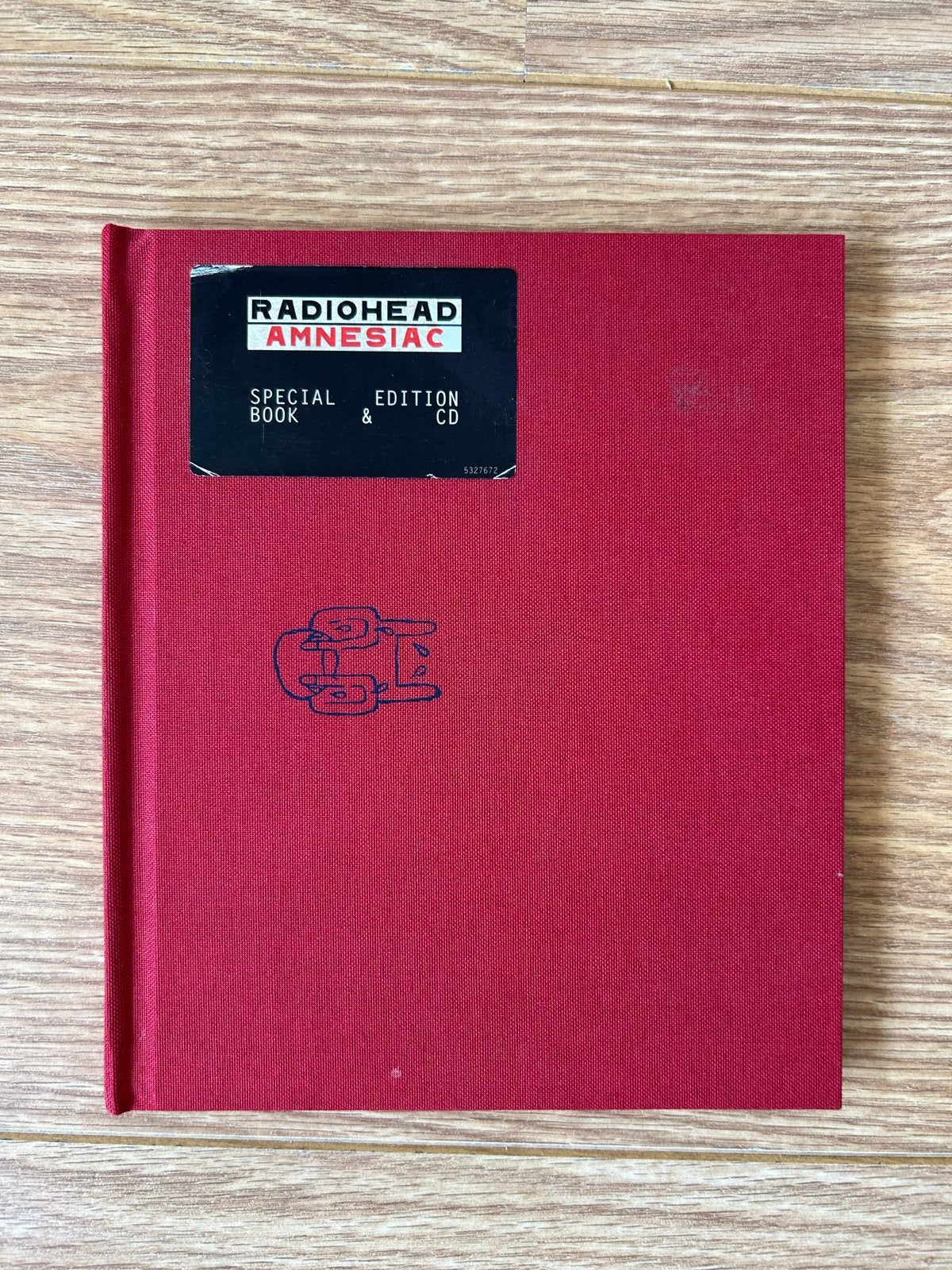 Radiohead - Amnesiac Special Edition Boek & CD, Rock, Ophalen of Verzenden, Zo goed als nieuw, Inclusief boekje