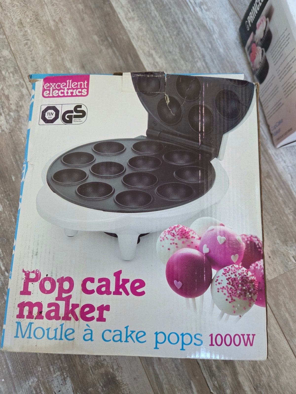 Excellent Electrics Pop Cake Maker 1000W, Ophalen, Zo goed als nieuw
