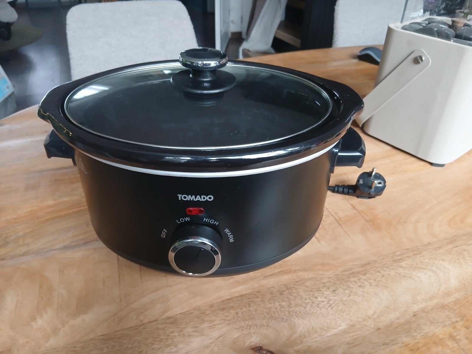 Tomado Slowcooker TSC7535B - 3.5 Liter - Zo goed als nieuw, Ophalen of Verzenden