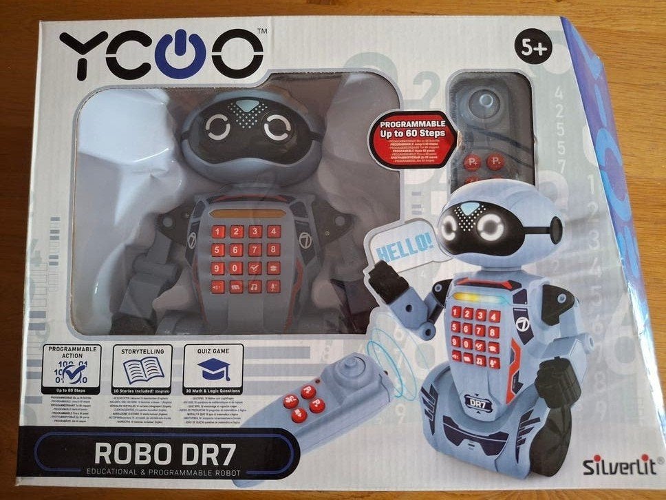 Silverlit YCOO Robo DR7 educatieve Robot, Ophalen of Verzenden, Zo goed als nieuw, Elektronica, Met licht
