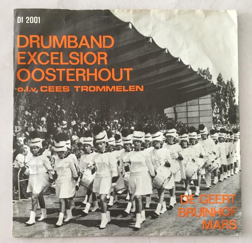 Drumband Excelsior Oosterhout ‎– De Geert Bruinhofmars, Cd's en Dvd's, Fotohoes, Overige genres, 7 inch, Single