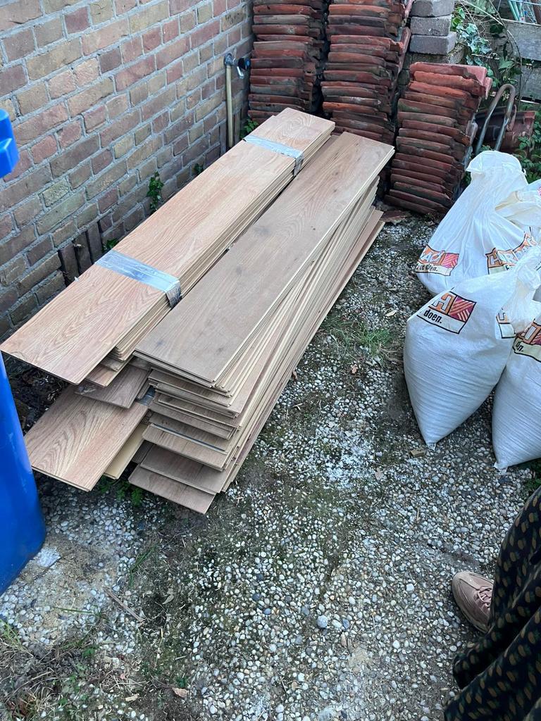 Laminaatvloer, Ophalen, 50 tot 150 cm, 10 m² of meer, 10 tot 30 cm